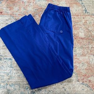 Royal Blue Wonderwink Scrub Pants